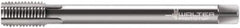 Walter-Prototyp - M10x1.00 Metric Fine 6HX 4 Flute Bright Finish Solid Carbide Straight Flute Machine Tap - Bottoming, Right Hand Thread, 140mm OAL, 20mm Thread Length, Oversize, Through Coolant - Exact Tooling