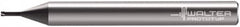 Walter-Prototyp - 0.1575" Cutting Diam, 4 Flute, Solid Carbide Helical Flute Thread Mill - Internal Thread, 1/16" LOC, 57mm OAL, 6mm Shank Diam - Exact Tooling
