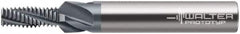 Walter-Prototyp - M3x0.50, 0.0906" Cutting Diam, 3 Flute, Solid Carbide Helical Flute Thread Mill - Internal Thread, 6mm LOC, 57mm OAL, 6mm Shank Diam - Exact Tooling