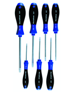 7 Piece - IP8; IP10; IP15; IP20; IP25; IP30; IP40 - TorxPlus SoftFinish® Cushion Grip Screwdriver Set - Exact Tooling