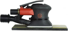 Chicago Pneumatic - 10,000 OPM, 9 CFM Air Consumption, 90 psi Air Pressure, Jitter Bug Air Orbital Sander - Rectangular Pad, 1/4" Inlet - Exact Tooling