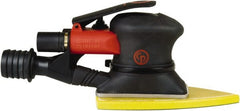 Chicago Pneumatic - 10,000 OPM, 18 CFM Air Consumption, 90 psi Air Pressure, Jitter Bug Air Orbital Sander - Rectangular Pad, 1/4" Inlet - Exact Tooling