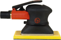 Chicago Pneumatic - 10,000 OPM, 9 CFM Air Consumption, 90 psi Air Pressure, Jitter Bug Air Orbital Sander - Rectangular Pad, 1/4" Inlet - Exact Tooling