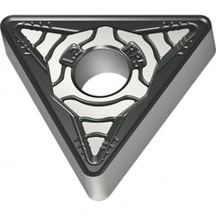 Walter - TNMG332 RP5 Grade WPP30S Carbide Turning Insert - TiCN/Al2O3/TiN Finish, 60° Triangle, 3/8" Inscr Circle, 3/16" Thick, 1/32" Corner Radius - Exact Tooling