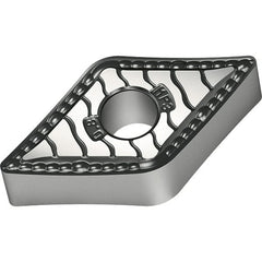 Walter - DNMG433 MP3 Grade WPP20S Carbide Turning Insert - TiCN/Al2O3/TiN Finish, 55° Diamond, 1/2" Inscr Circle, 3/16" Thick, 3/64" Corner Radius - Exact Tooling