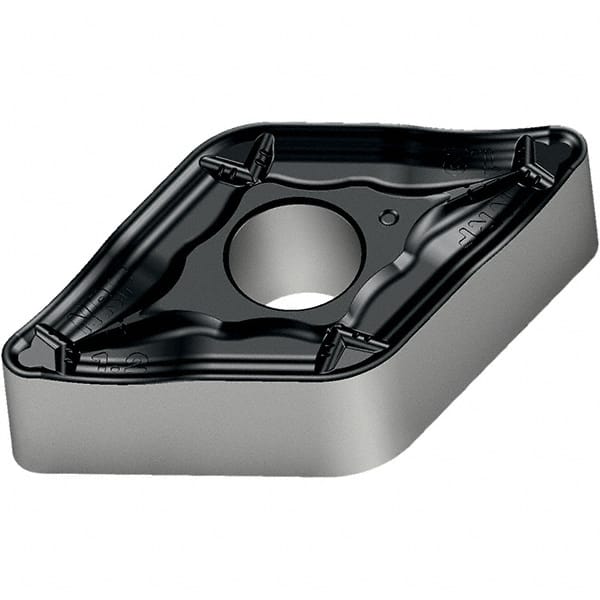 Walter - DNMM443 NRF Grade WPP10S Carbide Turning Insert - TiCN/Al2O3/TiN Finish, 55° Diamond, 1/2" Inscr Circle, 1/4" Thick, 3/64" Corner Radius - Exact Tooling