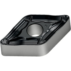 Walter - DNMM443 NRF Grade WPP10S Carbide Turning Insert - TiCN/Al2O3/TiN Finish, 55° Diamond, 1/2" Inscr Circle, 1/4" Thick, 3/64" Corner Radius - Exact Tooling