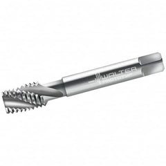 Walter-Prototyp - M3x0.50 Metric 3 Flute 6H Modified Bottoming Spiral Flute Tap - Cobalt, Bright Finish, 40mm OAL, Right Hand Flute, Right Hand Thread, Series 20167 - Exact Tooling