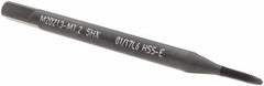 Walter-Prototyp - M1.2x0.25 Metric, 2 Flute, Oxide Finish, Cobalt Spiral Point Tap - Plug Chamfer, Right Hand Thread, 40mm OAL, 5mm Thread Length, 2.5mm Shank Diam, 5HX Class of Fit, Series M20213 - Exact Tooling