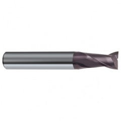 18mm Dia. x 84mm Overall Length 2-Flute Square End Solid Carbide SE End Mill-Round Shank-Center Cut-Firex - Exact Tooling
