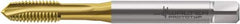 Walter-Prototyp - M10x1.50 Metric, 3 Flute, TiN Finish, Cobalt Spiral Point Tap - Plug Chamfer, Right Hand Thread, 100mm OAL, 20mm Thread Length, 10mm Shank Diam, 6H Class of Fit, Series P2031005 - Exact Tooling