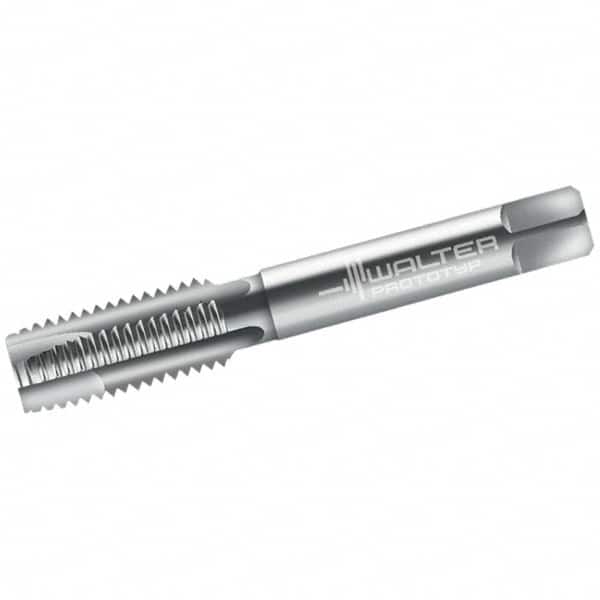 Walter-Prototyp - PG9x18.00 PG, 4 Flute, Bright Finish, Cobalt Spiral Point Tap - Plug Chamfer, Right Hand Thread, 70mm OAL, 20mm Thread Length, 12mm Shank Diam, Series 27160 - Exact Tooling