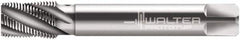Walter-Prototyp - 1/2-14 NPT, 40° Helix, 4 Flutes, Modified Bottoming Chamfer, Bright Finish, Cobalt, Spiral Flute Pipe Tap - Right Hand Flute, 0.7087" Shank Diam, 1.0236" Thread Length, 0.5709" Square Size, Series 255630 - Exact Tooling