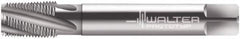 Walter-Prototyp - 1/8-27 NPT, 15° Helix, 4 Flutes, Modified Bottoming Chamfer, Bright Finish, Cobalt, Spiral Flute Pipe Tap - Right Hand Flute, 0.4331" Shank Diam, 0.5512" Thread Length, 0.3543" Square Size, Series 25467 - Exact Tooling