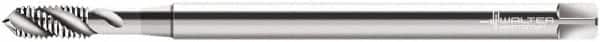 Walter-Prototyp - M8x1.25 Metric 3 Flute 6H Modified Bottoming Spiral Flute Tap - Cobalt, Bright Finish, 180mm OAL, Right Hand Flute, Right Hand Thread, Series P2051935 - Exact Tooling