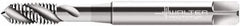 Walter-Prototyp - M5x0.80 Metric 3 Flute 4H Modified Bottoming Spiral Flute Tap - Cobalt, Bright Finish, 70mm OAL, Right Hand Flute, Right Hand Thread, Series P20509 - Exact Tooling