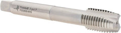 Walter-Prototyp - M16x2.00 Metric, 3 Flute, Bright Finish, Cobalt Spiral Point Tap - Plug Chamfer, Left Hand Thread, 110mm OAL, 25mm Thread Length, 12mm Shank Diam, 6H Class of Fit, Series P202608 - Exact Tooling