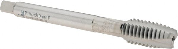 Walter-Prototyp - 1/2-12 BSW, 3 Flute, Bright Finish, Cobalt Spiral Point Tap - Plug Chamfer, Right Hand Thread, 110mm OAL, 23mm Thread Length, 9mm Shank Diam, Series P28360 - Exact Tooling