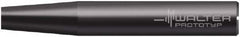 Walter-Prototyp - ConeFit 15.88mm 89° Shank Milling Tip Insert Holder & Shank - 2.008" Projection, E10 Neck Thread, 9.53mm Nose Diam, 165.1mm OAL, Steel AK610 Tool Holder - Exact Tooling