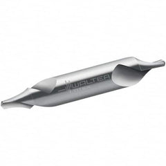 Walter-Titex - Metric Radius Cut 60° Incl Angle High Speed Steel Combo Drill & Countersink - Exact Tooling