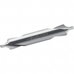 Walter-Titex - Metric Plain Cut 60° Bell Incl Angle High Speed Steel Combo Drill & Countersink - Exact Tooling
