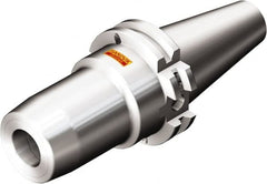 Sandvik Coromant - BT40 Taper Shank, 20mm Hole Diam, Hydraulic Tool Holder/Chuck - 42mm Nose Diam, 94mm Projection, Through Coolant - Exact Tooling