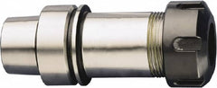 HAIMER - 1mm to 16mm Capacity, 3.15" Projection, HSK40E Hollow Taper, ER25 Collet Chuck - 0.0001" TIR - Exact Tooling