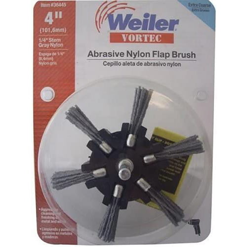 4 VORTEC ABRASVE FLAPBRSH - Exact Tooling