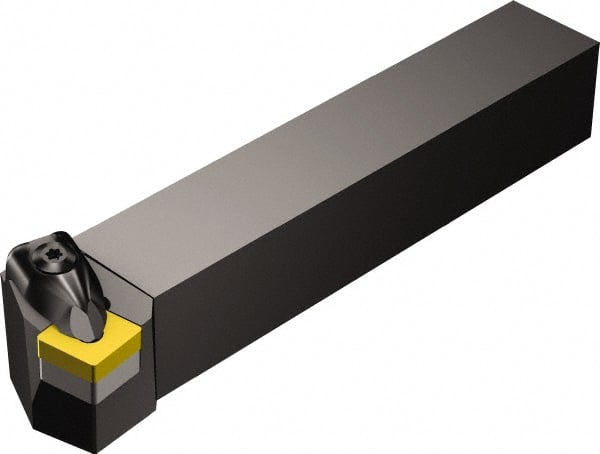 Sandvik Coromant - DCKN, Left Hand Cut, 15° Lead Angle, 32mm Shank Height x 32mm Shank Width, Negative Rake Indexable Turning Toolholder - 170mm OAL, CNMG 16 06 12 Insert Compatibility, Series T-Max P - Exact Tooling