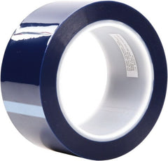 3M - 3" Wide x 72 Yd Long Blue Polyester Film Masking Tape - Series 8991, 2.4 mil Thick - Exact Tooling