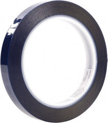 3M - 3/4" Wide x 72 Yd Long Blue Polyester Film Masking Tape - Series 8991, 2.4 mil Thick - Exact Tooling
