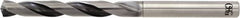 OSG - 17mm 140° Solid Carbide Jobber Drill - WXL Finish, Right Hand Cut, Spiral Flute, Straight Shank, 184mm OAL - Exact Tooling