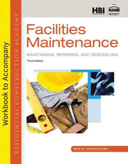 DELMAR CENGAGE Learning - Workbook for Residential Construction Academy: Facilities Maintenance: Maintaining, Repairing, and Remodeling Publication, 3rd Edition - by Standiford, Delmar/Cengage Learning, 2013 - Exact Tooling