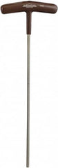 Paramount - 9/64" Hex, T-Handle Cushion Grip, Hex Key - 8-19/64" OAL, Protanium High Torque Steel, Inch System of Measurement - Exact Tooling