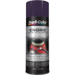Dupli-Color - 12 oz Plum Purple Automotive Heat Resistant Paint - Gloss Finish, 500°F Max Temp, Comes in Aerosol Can - Exact Tooling
