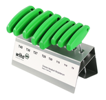 8 Piece Torx T-Handle Set - Metal Stand - Exact Tooling