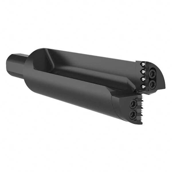 Allied Machine and Engineering - 9-7/16" Max Drill Depth, 2.5xD, 91.4mm Diam, Indexable Insert Drill - Exact Tooling