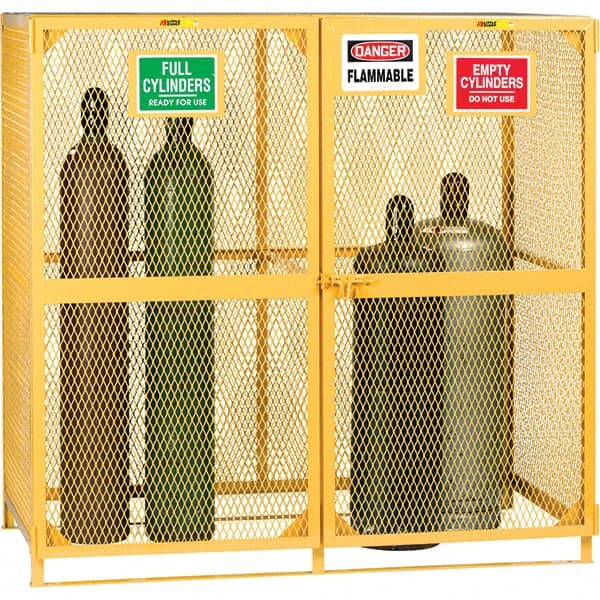 Little Giant - Storage Racks   Type: Cylinder Storage Unit    Width (Inch): 72 - Exact Tooling