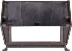 Triton - 12 Lb. Load Capacity, 5-3/8" Deep, Brown Polypropylene Hopper Stacking Bin - 3" High x 4-1/8" Wide x 5-3/8" Long - Exact Tooling