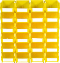 Triton - 12 Lb. Load Capacity, 5-3/8" Deep, Multi-Colored Polypropylene Bin System - 3" High x 4-1/8" Wide x 5-3/8" Long - Exact Tooling