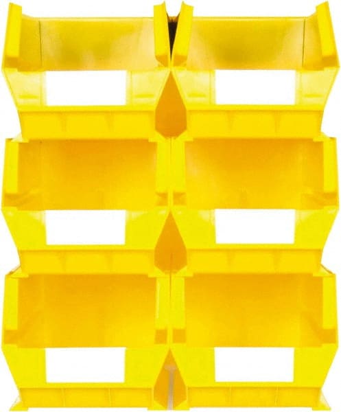 Triton - 65 Lb. Load Capacity, 14-3/4" Deep, Multi-Colored Polypropylene Bin System - 7" High x 8-1/4" Wide x 14-3/4" Long - Exact Tooling