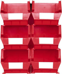 Triton - 65 Lb. Load Capacity, 14-3/4" Deep, Multi-Colored Polypropylene Bin System - 7" High x 8-1/4" Wide x 14-3/4" Long - Exact Tooling