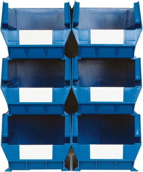 Triton - 65 Lb. Load Capacity, 14-3/4" Deep, Multi-Colored Polypropylene Bin System - 7" High x 8-1/4" Wide x 14-3/4" Long - Exact Tooling