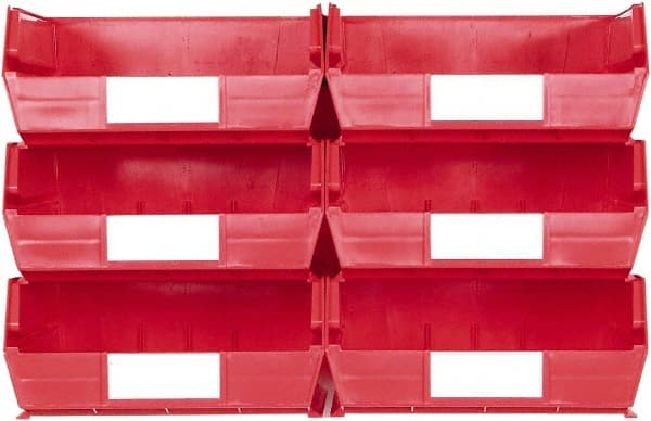 Triton - 55 Lb. Load Capacity, 10-7/8" Deep, Multi-Colored Polypropylene Bin System - 5" High x 11" Wide x 10-7/8" Long - Exact Tooling