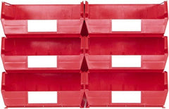 Triton - 55 Lb. Load Capacity, 10-7/8" Deep, Multi-Colored Polypropylene Bin System - 5" High x 11" Wide x 10-7/8" Long - Exact Tooling