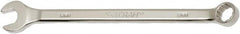 Ability One - 13mm 12 Point Combination Wrench - 15° Offset Angle, Steel, Chrome Finish - Exact Tooling