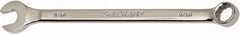 Ability One - 9/16" 12 Point Combination Wrench - 15° Offset Angle, Steel, Chrome Finish - Exact Tooling