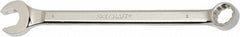 Ability One - 1" 12 Point Combination Wrench - 15° Offset Angle, Steel, Chrome Finish - Exact Tooling