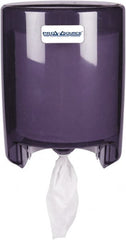 PRO-SOURCE - Manual, Plastic Paper Towel Center Pull Cabinet - 1 Roll 8", Black - Exact Tooling