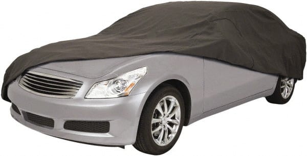 Classic Accessories - Polypropylene Car Protective Cover - Charcoal - Exact Tooling